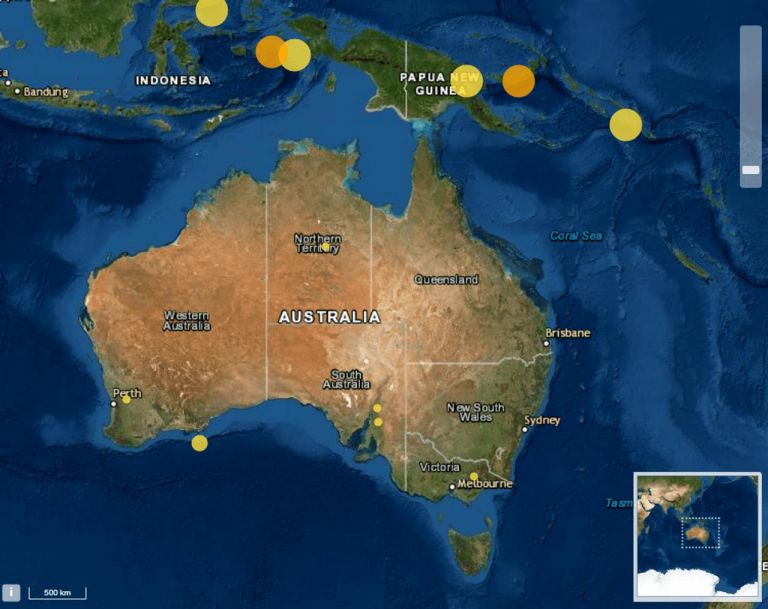 Screenshot of application