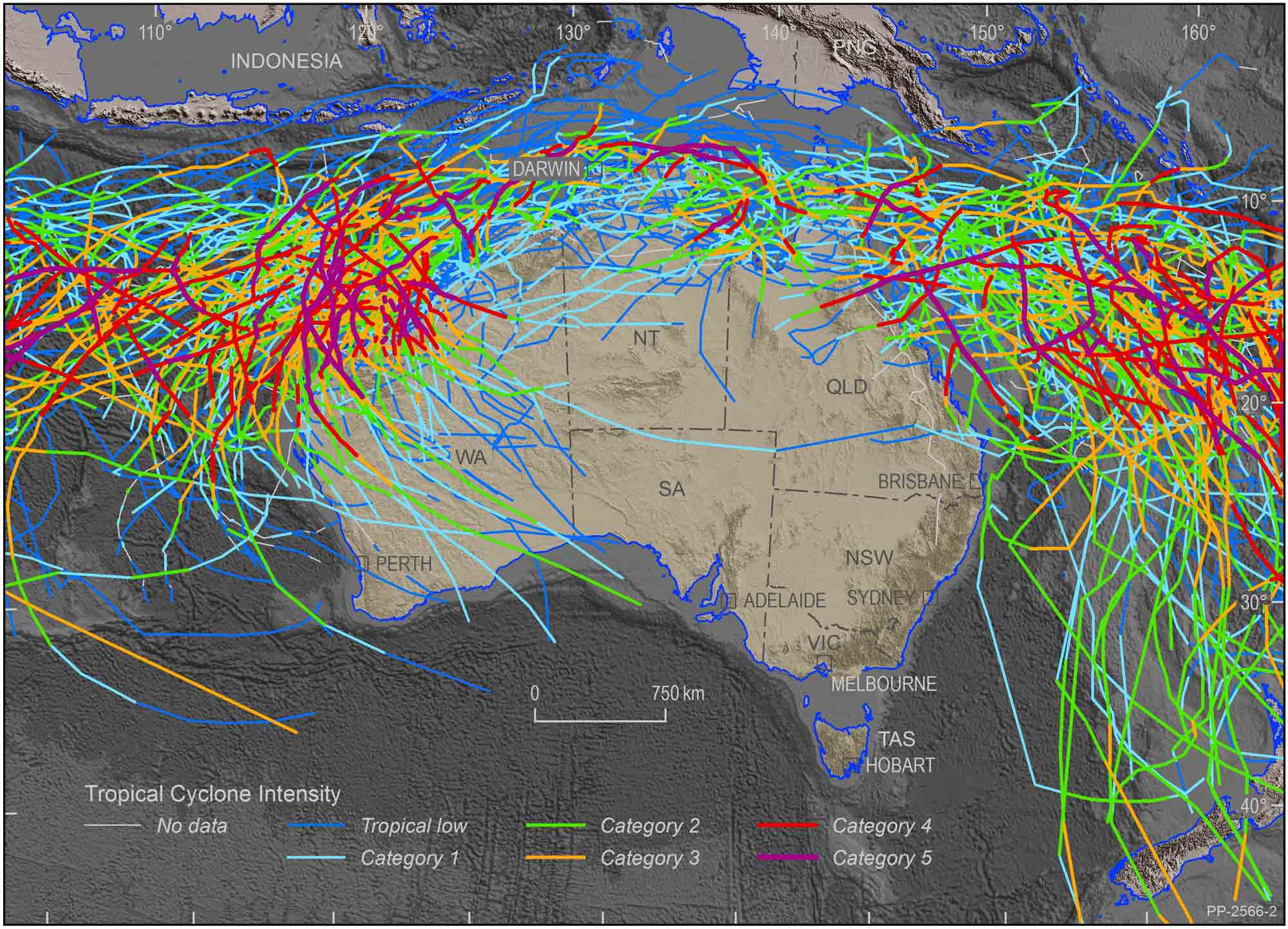 Due to the limited audience of this diagram and its complexity, no alternative description has been provided. Please email clientservices@ga.gov.au