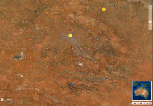 Due to the limited audience of this diagram and its complexity, no alternative description has been provided. Please email clientservices@ga.gov.au 