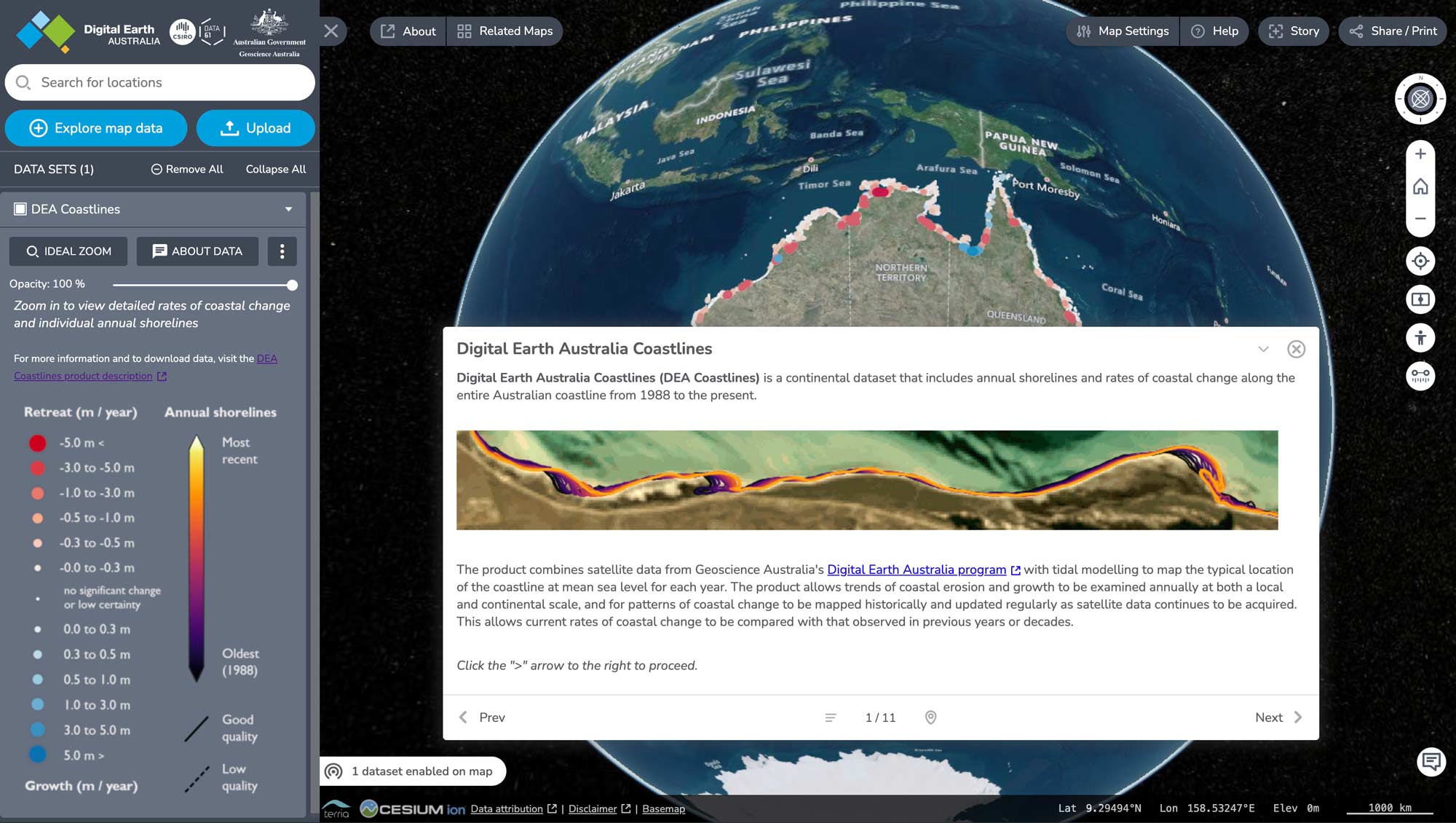 Due to the limited audience of this diagram and its complexity, no alternative description has been provided. Please email clientservices@ga.gov.au