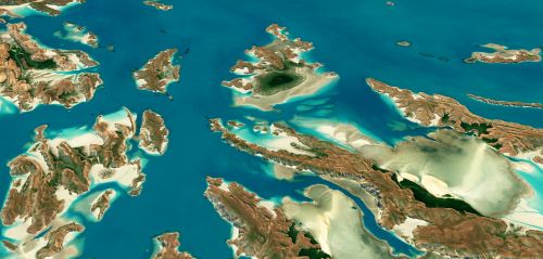 Due to the limited audience of this diagram and its complexity, no alternative description has been provided. Please email clientservices@ga.gov.au