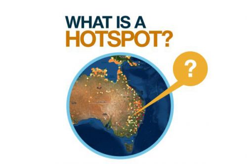 Map of Australia with question mark over it