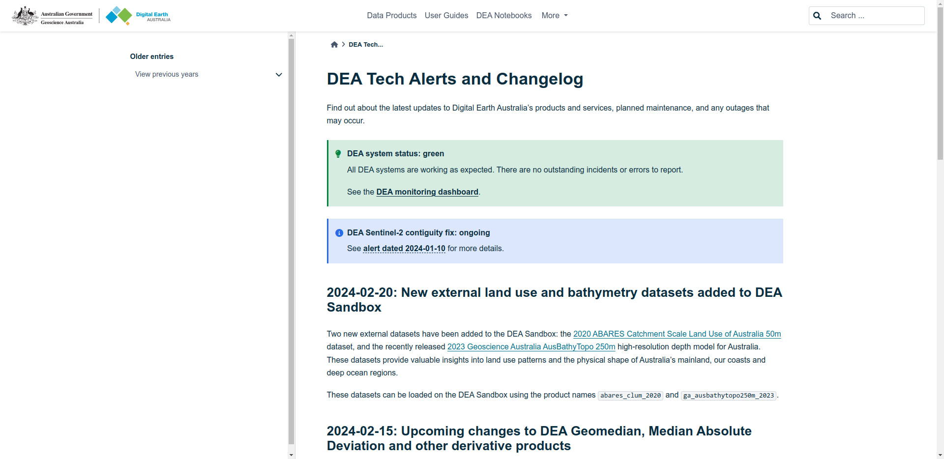 Due to the limited audience of this diagram and its complexity, no alternative description has been provided. Please email clientservices@ga.gov.au