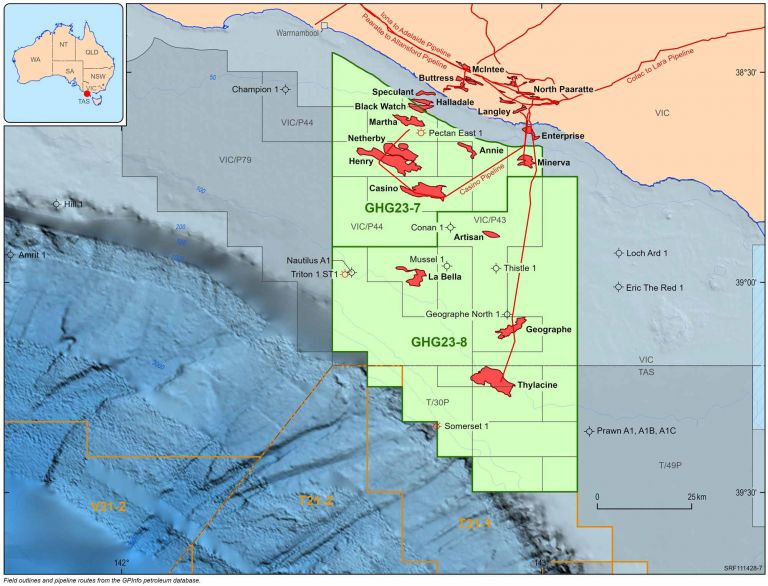 Due to the limited audience of this diagram and its complexity, no alternative description has been provided. Please email clientservices@ga.gov.au
