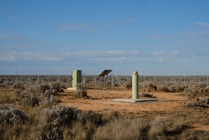 Typical GNSS ground station
