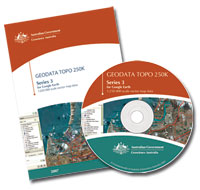 Image: GEODATA 250K TOPO Series 3 for Google Earth cover.
