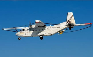 TEMPEST system operated in Australia by Fugro Airborne Surveys Pty Ltd