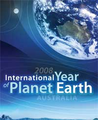 Image. International Year of Planet Earth poster.