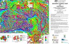 Magnetic Anomaly Map of Australia
