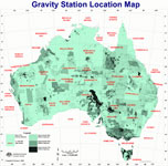 Gravity Station Location Index Map