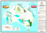 Thumbnail image for Australian Copper Resources Map, 1:10 million, March 2009