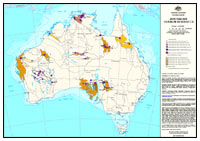 Thumbnail for Australian Uranium Resources Map, May 2008