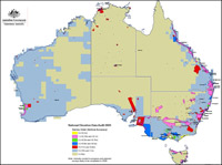 Image of 2009 National Elevation Data Audit Map