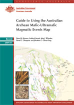 Thumbnail image for Guide to using the Australian Archean mafic-ultramafic magmatic events map