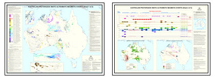 Thumbnail image for Australian Proterozoic Mafic-Ultramafic Magmatic Events: Map Sheets 1 and 2