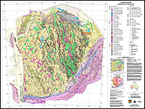 Thumbnail for Yilgarn Craton 1:1 500 000 aeromagnetic interpretation map