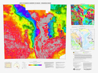 Thumbnail for Depth to magnetic basement map of the Gawler-Curnamona region, South Australia