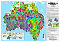 Thumbnail for Magnetic Anomaly Map of Australia, 5th edition