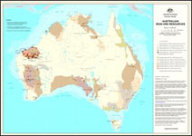 Thumbnail image for Australian Iron Ore Resources Map, January 2010