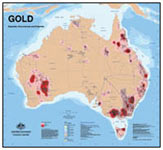 Thumbnail image for Australian Gold Deposits, (including infrastructure), February 2005