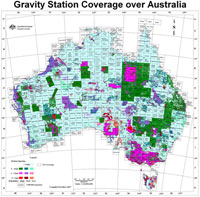 Gravity Station Coverage Map, 2007 [GIF 762KB]