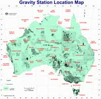  Gravity Station Location Map, 2007 [GIF 750KB]