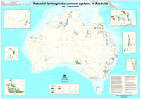 Thumbnail for Potential for magmatic uranium systems in Australia Map 2: Volcanic-related