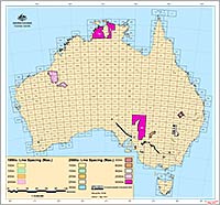 Airborne EM data acquisition by Geoscience Australia and States - Thumbnail